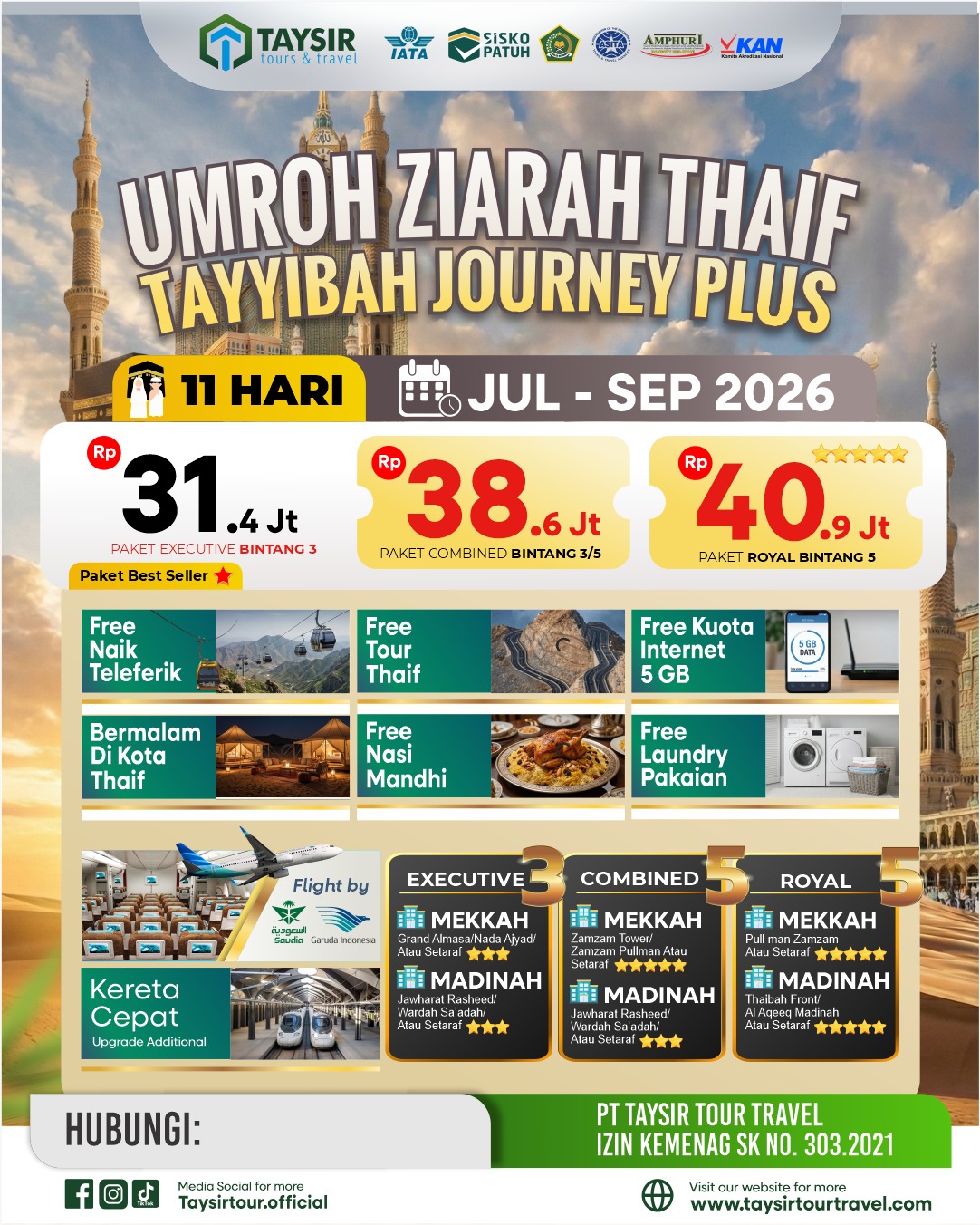 11 Hari Ziarah Thaif